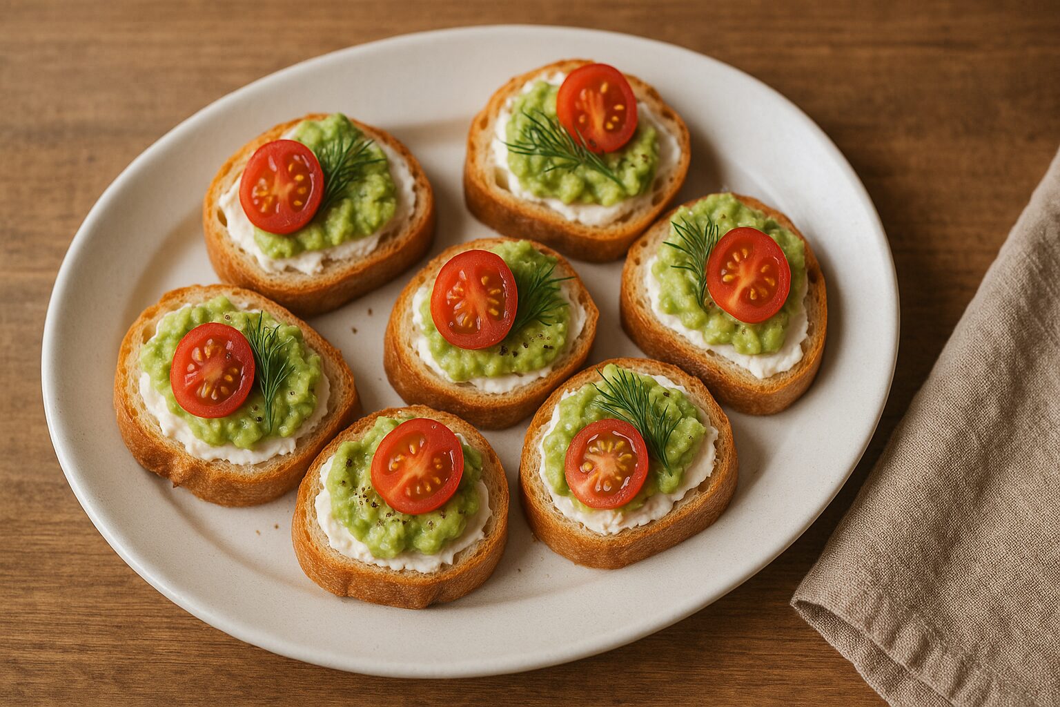 アボカドとクリームチーズのバケット