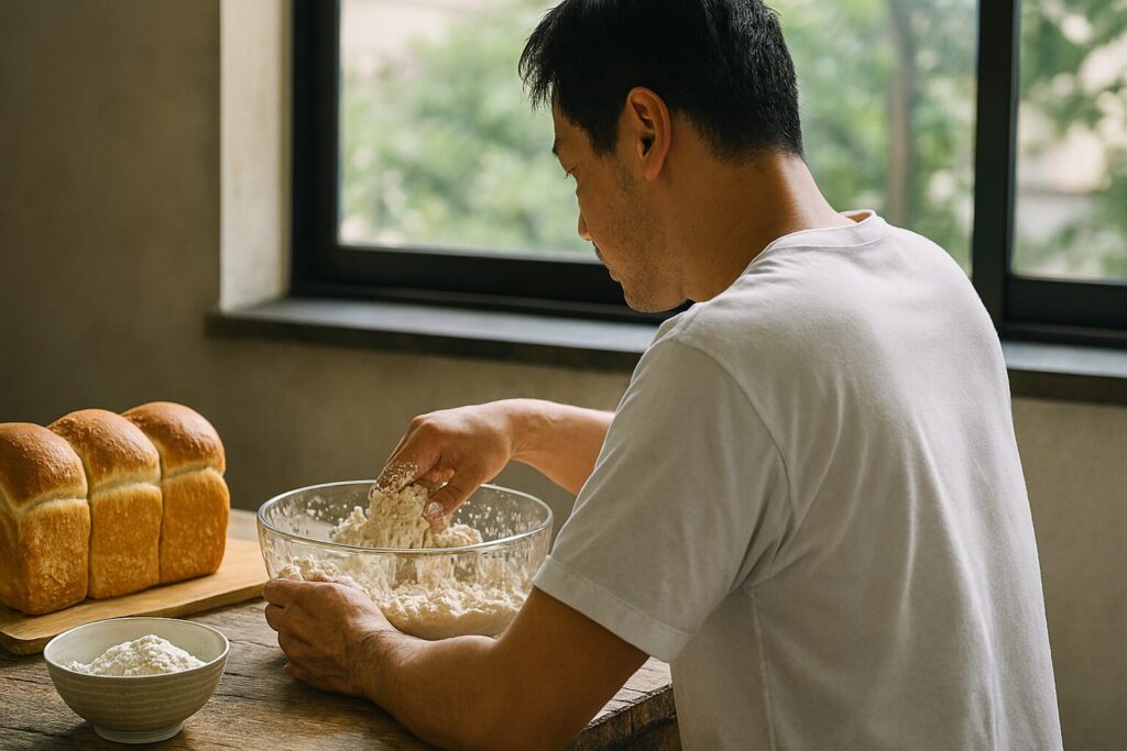 パン中種法の基本と手順
