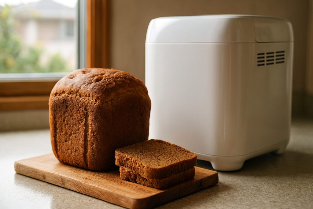 ホームベーカリーで作る黒糖パンの風味