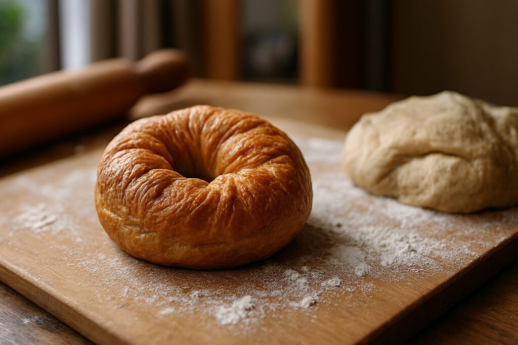 ベーグルのこね工程を丁寧に行う基本ステップ