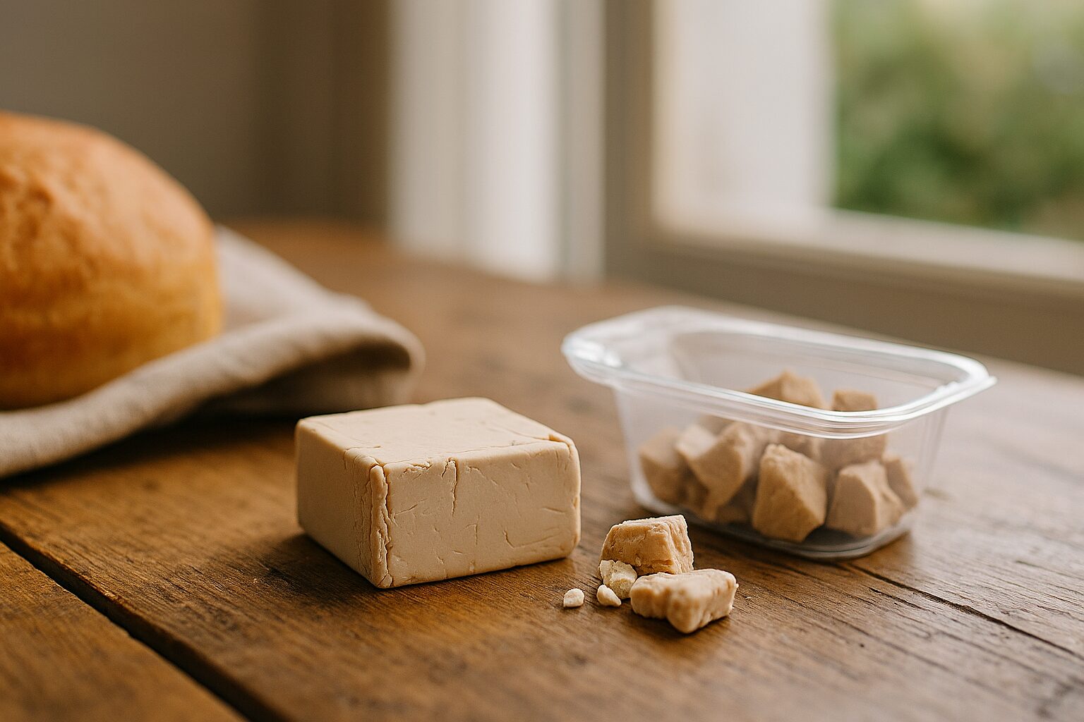 生イースト冷凍保存と焼き立てパン
