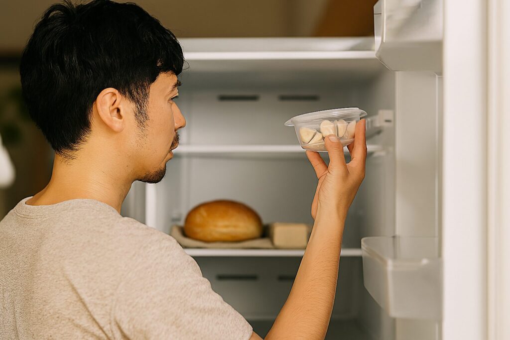 日本人男性が冷凍生イースト確認