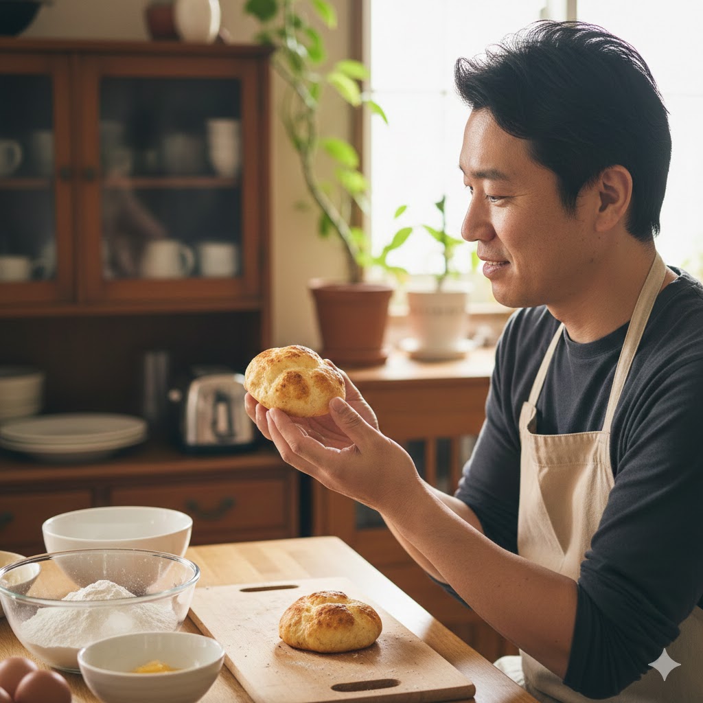 日本人男性が作るポンデケージョ例