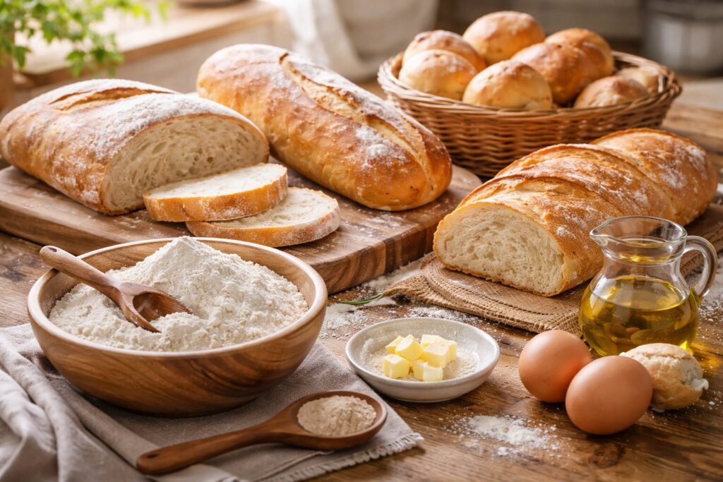 準強力粉を使う調理工程の要点