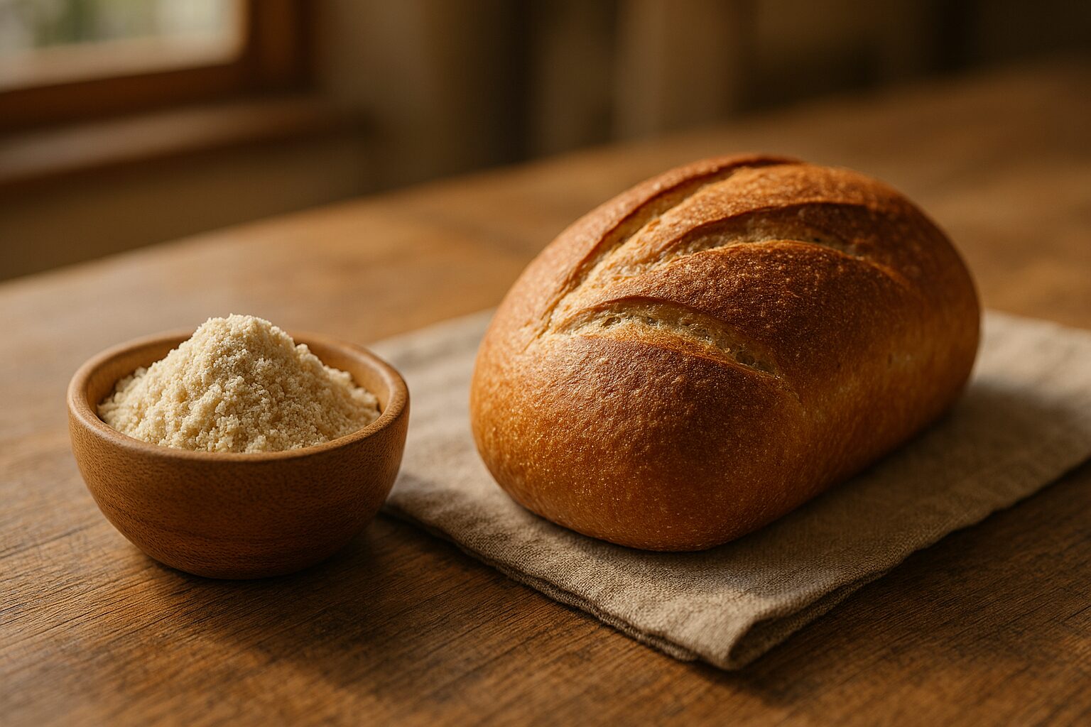 おからパウダーの売り場を示す棚