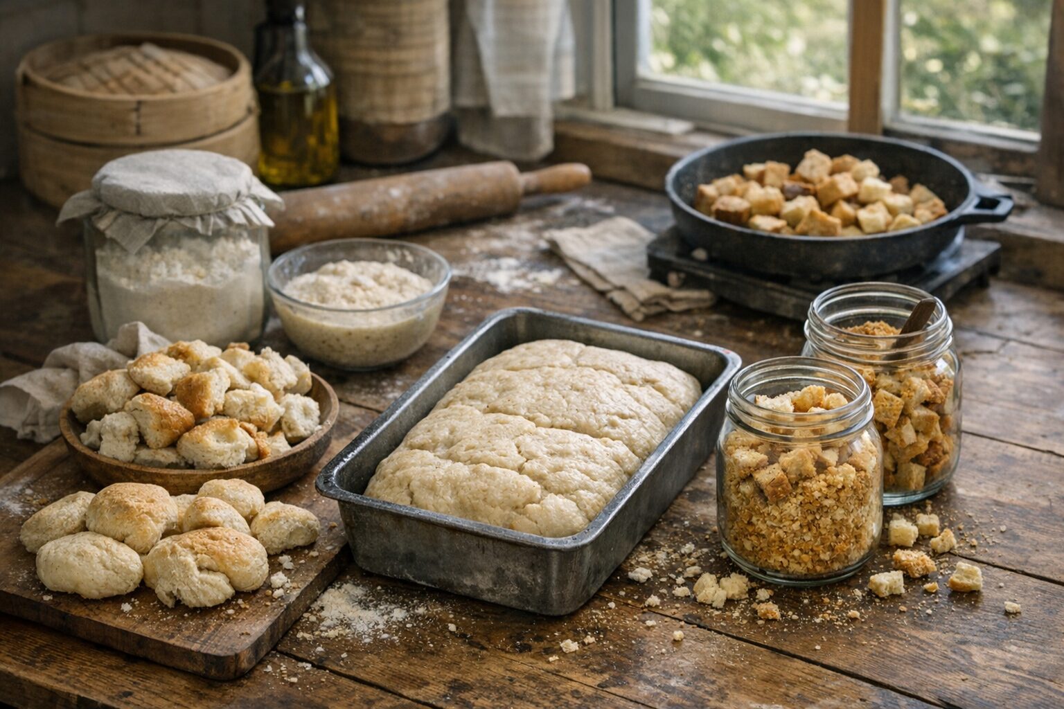 発酵が進まず膨らまないパン生地