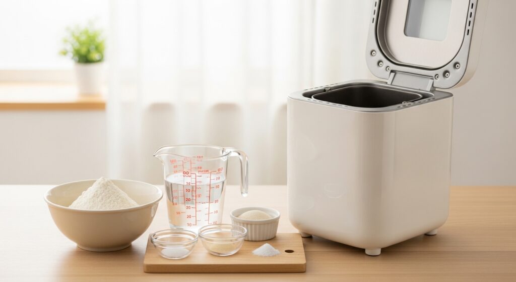 薄力粉と強力粉の代用方法比較図