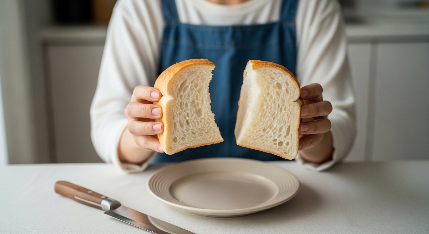 スキムミルクを牛乳代わりに使う日本人女性