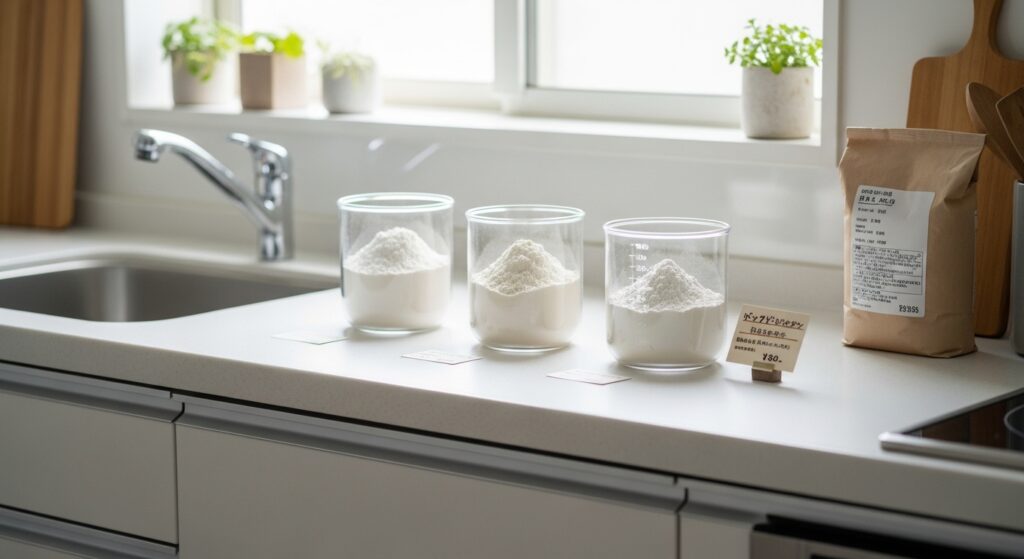 強力粉の価格帯別の特徴比較