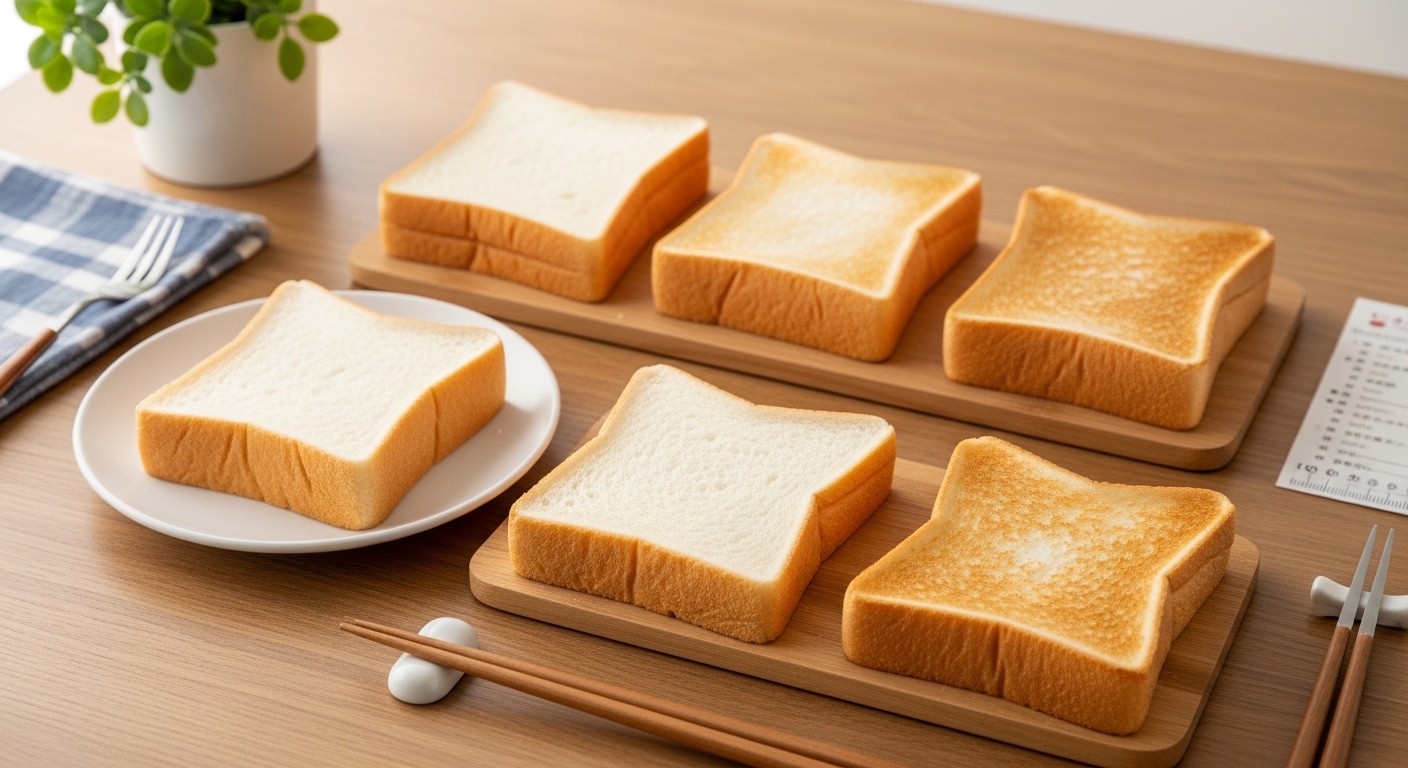食パンの厚さ別焼き方とアレンジ例
