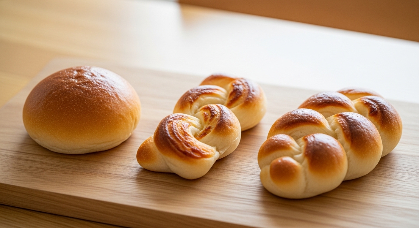パン焼き上がりの状態確認を表すイメージ画像