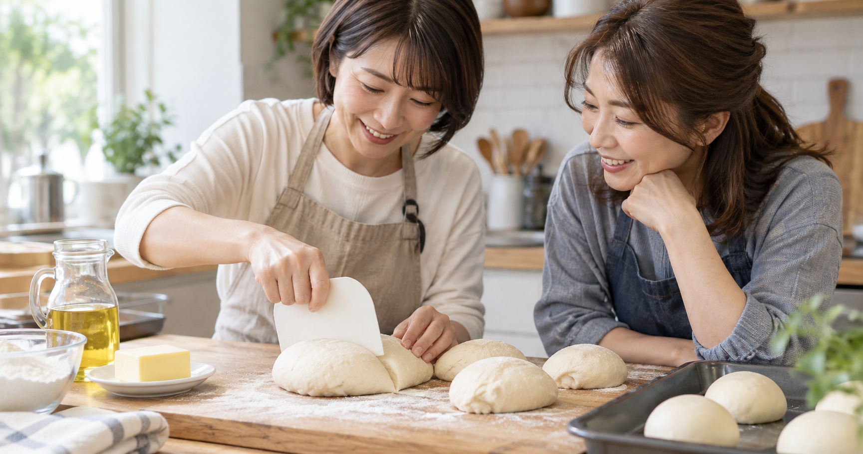 パン作りで使うドレッジの特徴を表すイメージ画像